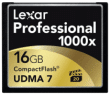 Lexar Professional Carte mémoire CompactFlash 16 Go 1000x - UDMA7