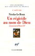 Un régicide au nom de dieu&nbsp;-&nbsp;Nicolas Le Roux