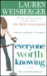 Everyone worth knowing&nbsp;-&nbsp;Lauren Weisberger