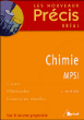 Nouveaux précis de physique-chimie Chimie MPSI&nbsp;-&nbsp;Jacques Mesplède