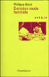 Dernière mode familiale&nbsp;-&nbsp;Philippe Beck, Jean-Luc Nancy