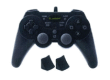 Manette filaire Snakebyte pour PS3&nbsp;-&nbsp;Manette filaire avec fonctions Sixaxis, vibrations et turbo, longueur du câble 3m. Inclus 2 gachettes concaves