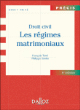 Droit civil : les régimes matromoniaux&nbsp;-&nbsp;François Terré, Philippe Simler