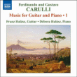 F/G Carulli&nbsp;-&nbsp;Musique pour guitare et piano - Volume 1