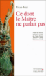 Ce dont le maître ne parlait pas&nbsp;-&nbsp;Yuan Mei