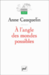 A l'angle des mondes possibles&nbsp;-&nbsp;Anne Cauquelin
