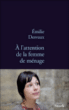 A l'attention de la femme de ménage&nbsp;-&nbsp;Emilie Desvaux