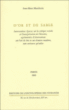 D'or et de sable&nbsp;-&nbsp;Jean-Marc Mandosio