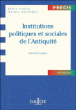 Institutions politiques et sociales de l'Antiquité&nbsp;-&nbsp;Michel Humbert