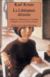 Litterature demolie&nbsp;-&nbsp;K. Kraus