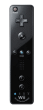 Manette Wiimote Plus noire - Manette Wii noire Nintendo + Wii Motion Plus Noir intégré&nbsp;-&nbsp;Nouvelle manette pour Wii avec Wii Motion Plus intégré, compatible tous Nunchuks. Nunchuk nécessaire