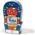 Vilac - 3 Puzzles Evolutifs Espace Boîte Robot