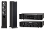 Marantz PM-6003 noir + CD-6003 noir + Cabasse MT30 Jersey wengue par paire