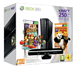 Console Xbox 360 250 Go Microsoft + capteur Kinect + Kung Fu Panda 2