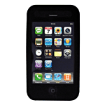 Coque silicone + protection écran Fnac pour iPhone 3G et 3GS - Accessoire micro