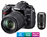 Nikon D7000 + 2 Obj. Nikon AF-S VR ED série G : DX 18 - 105 mm f/3.5 - 5.6 + 70 - 300 mm f/4.5 - 5.6