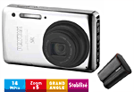 Pentax Optio S-1 Chrome + Etui Cuir - Appareil photo-Appareil photo numérique - Appareil-photo-numerique-Appareil-photo-numerique-compact-Pentax-Optio-S-1-Chrome-Etui-Cuir]]