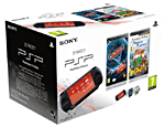 Console PSP Street noire Sony + Cars 2 + Geronimo Stilton