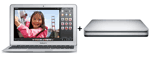 Apple MacBook Air Core i5 à 1,6 GHz 11,6" LED 64 Go + Apple SuperDrive pour MacBook Air USB 2.0