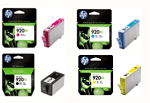 Cartouche HP 920 XL Noire (CD975AE) + Cartouche HP 920 XL Cyan, Magenta, Jaune
