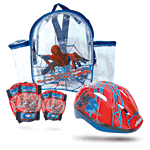 D'Arpeje - Spiderman - Set 2 protections + casque - D Arpeje