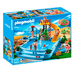 Playmobil - 4858 - Piscine avec toboggan Playmobil