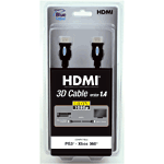 Câble HDMI 1.4 3D pour PS3 et Xbox 360 Blue Label Câble HDMI 1.4 3D pour PS3 et Xbox 360 Blue Label