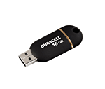 Dane-Elec Capless 16 Go USB 2.0 Noir - Modèle Duracell - Sauvegarde Cle