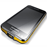 Samsung Galaxy beam (i8530) - Noir/Contour Jaune