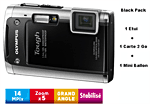 Olympus TG-610  (étanche -5 m) + 1 Etui + 1 Carte SD 2 Go + 1 Mini Ballon
