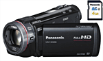 Panasonic HDC-SD900 Noir + Carte SDHC 4 Go (Compatible pour filmer en 3D)