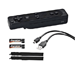 Manette Wii Premium Remote XL+ noir Snakebyte Manette Wii Premium Remote XL+ noir Snakebyte