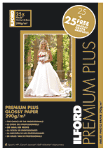 Ilford Premium Plus Gold 1161225 (25 feuilles + 25 offertes)