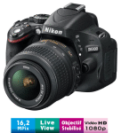 Nikon D5100 + Obj. Nikon AF-S DX VR 18 - 55 mm f/3.5 - 5.6 G