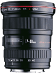 Canon EF USM 17 - 40 mm f/4 série L