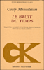 Le bruit du temps