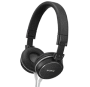 Casque Sony MDR- ZX600 noir/blanc