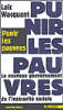 Punir les pauvres