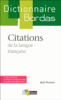 Dictionnaire Bordas des citations de la langue française