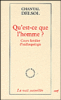 Qu'est-ce que l'Homme ?