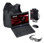 Asus G73SW-91183V 17,3" LED Blu-Ray USB 3.0 + lunettes 3D Nvidia, sac à dos, souris et casque