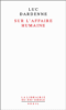 Sur l'affaire humaine