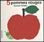 5 pommes rouges