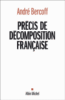 Précis de décomposition française