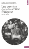 Ouvriers dans la société française
