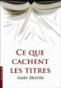 Ce que cachent les titres