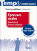 Epreuves orales Catégorie C