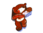 Livre forme Petit Ourson guimauve