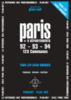 Paris plus 3 départements, 92-93-94