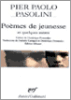 Poèmes de jeunesse et quelques autres&nbsp;-&nbsp;Pier Paolo Pasolini